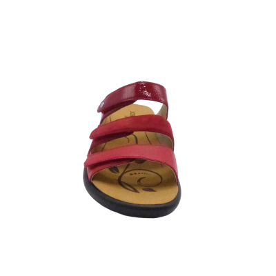 SEIBEL MULE CUIR 86710 IBIZA 10 ROUGE (5446)