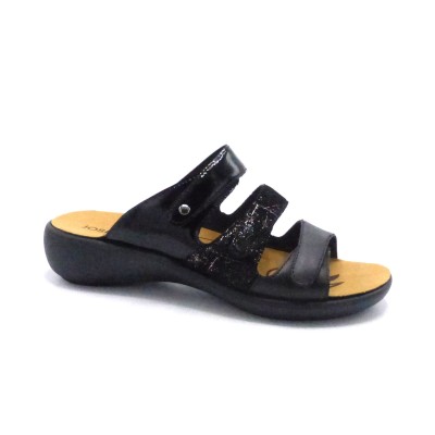 SEIBEL MULE CUIR 86710 139 IBIZA 10 NOIR (5448)
