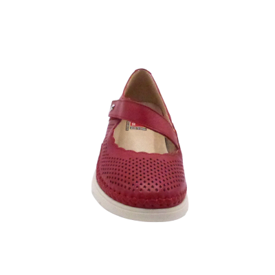 FLUCHOS BALLERINE 506451 CUIR ROUGE (4985)