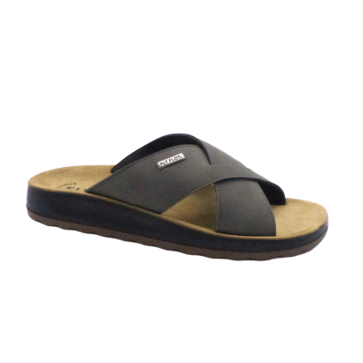 FLY FLOT MULE CROISEE CONFORT ANTHRACITE (5453)