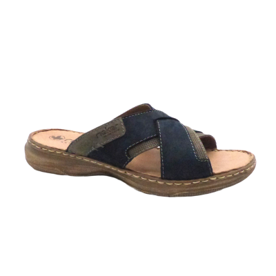 RIEKER MULE HOMME 21493-14 BLUE (5156)