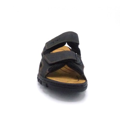 RIEKER 25092-00 NOIR MULE 2 BRIDES SCRATCH (1665)