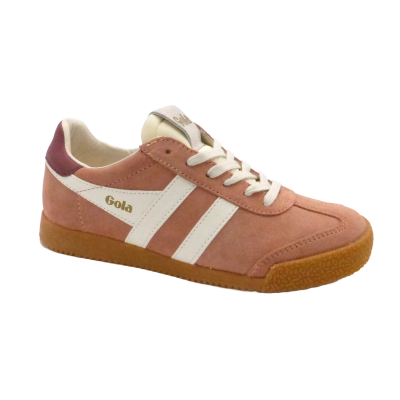 BASKET GOLA  CLB538  TERRACOTTA-WHITE-RED (2283)