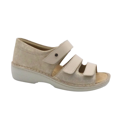 HERGOS H1525 SANDALE BOUT FERME CREME (5423)