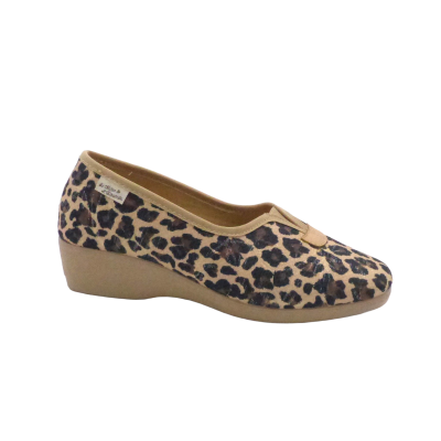 MAISON ESPADRILLE 2041-8 LEOPARD TALON (5334)
