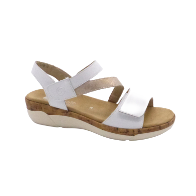 REMONTE SANDALE CUIR CONFORT WHITE COMB (5427)