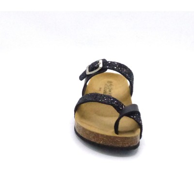 ESPADRILLE 3530-3 NOIR ENTRE DOIGTS  (974)