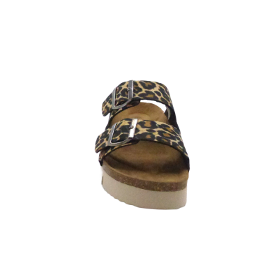 ESPADRILLE SABOT BIO LEOPARD LEGER(5340)