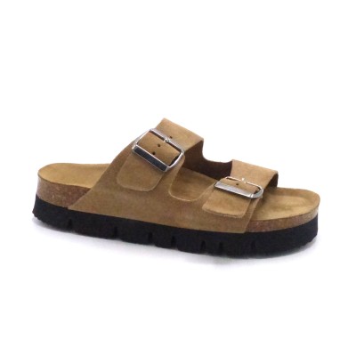 ESPADRILLE MULE BIO 5333-8 CUERO -2 BRIDES (5333)