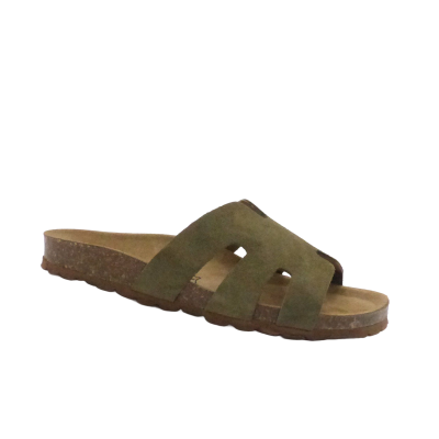 MAISON ESPADRILLE 3496-8 KAKI 1 CLAQUE (5338)