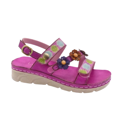 LAURA VITA SANDALE 0007651 DORRY FUSHIA (5153)