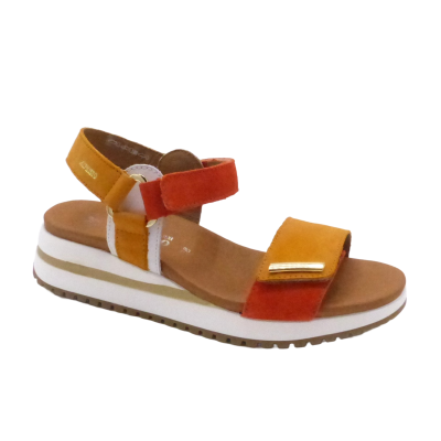 MEPHISTO SANDALE JEANIE TANGERINE 4898