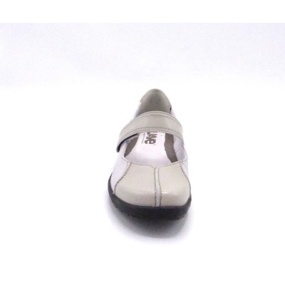 SUAVE BALLERINE CUIR CONFORT 8029 GRIS (1990)