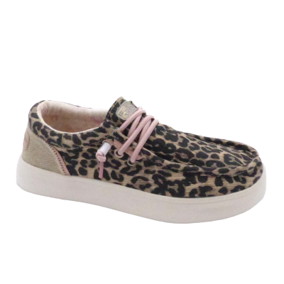 FUSION BASKET TOILE EMMA LEOPARD BEIGE (4943)