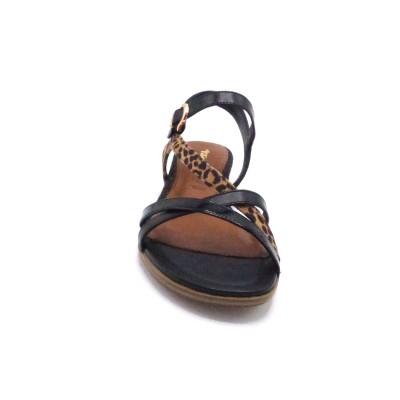 TAMARIS 1-28146-46 BLACK COMB SANDALE (5130)