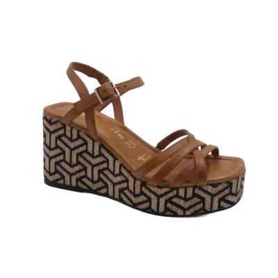 TAMARIS 1-28014-42 CAMEL SEMELLE PLATEAU (3524)