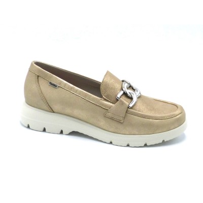 Mocassin Cuir Confort 503842 Platino Fluchos