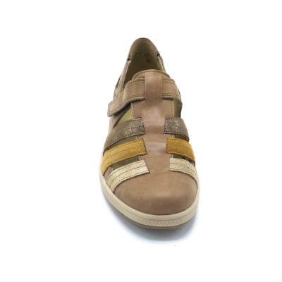 Chaussure cuir confort 18507 Horse-Granola SUAVE