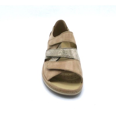 Sandale Cuir Confort 0962 Sandy-Pyrite SUAVE