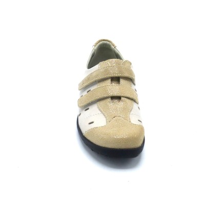 Chaussure Confort Velcro 8017 Almond Suave