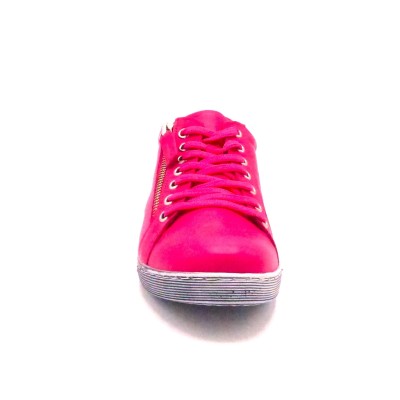 Basket Confort Cuir 0346739-767 Magenta Andrea Con