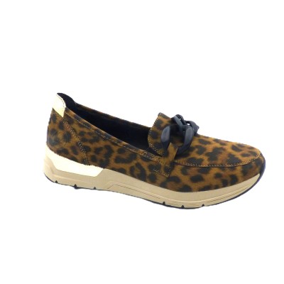 Mocassin 58944-90 Multi Leopard RIEKER