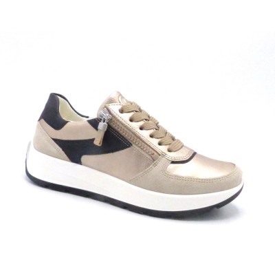 Basket Confort Cuir 12-25112 SHELL -SAND ARA