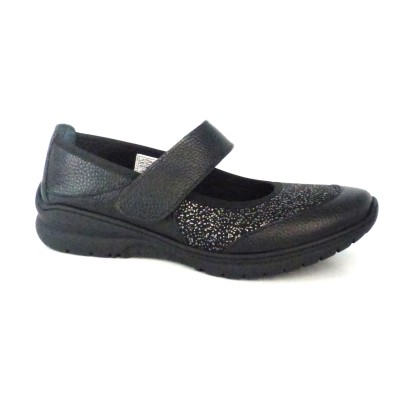 Ballerine confort 940443-01 NOIR COMFORTABEL