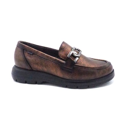 Mocassin Cuir Confort 505444 BRONCE F1794 Fluchos