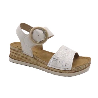 SANDALE 69-RV020 BLANC BEIGE VISTA