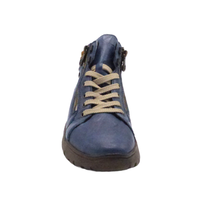 CHAUSSURE HAUTE N1305-14 BLEU RIEKER