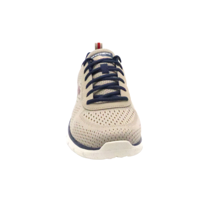 BASKET LACET 232758-TPNV TAUPE-NAVY SKECHERS