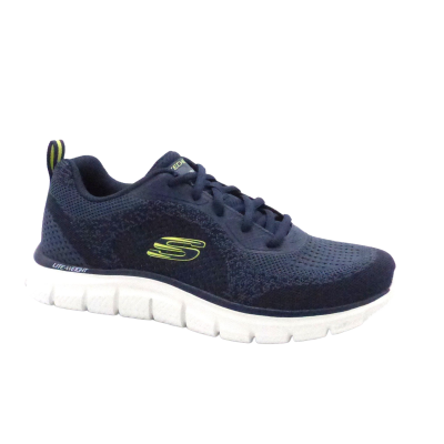 BASKET LACET 232699-NVLM NAVY-LIME SKECHERS