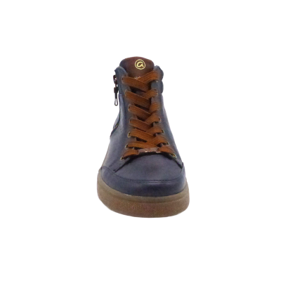 BASKET CONFORT CUIR 12-24808 BLAU ARA