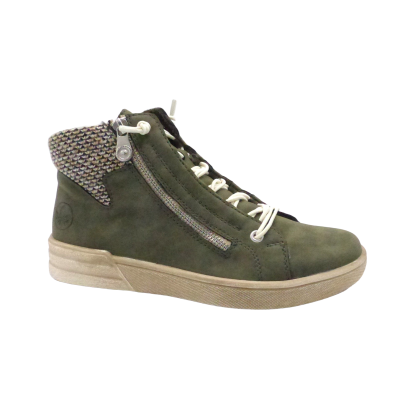 CHAUSSURE HAUTE X0750 GREEN RIEKER
