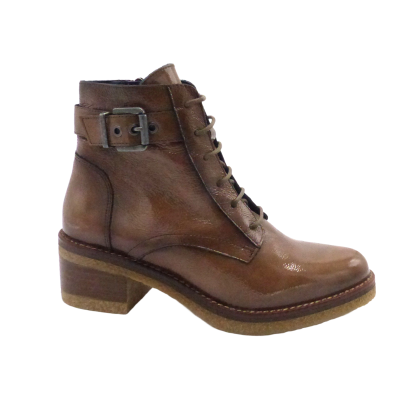 BOTTINE CUIR 101536LUCERO D8686 MARMOTA DORKING